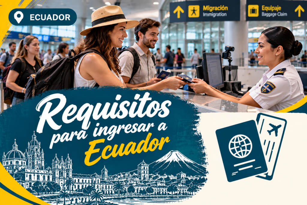 requisitos para viajar a ecuador desde el salvador