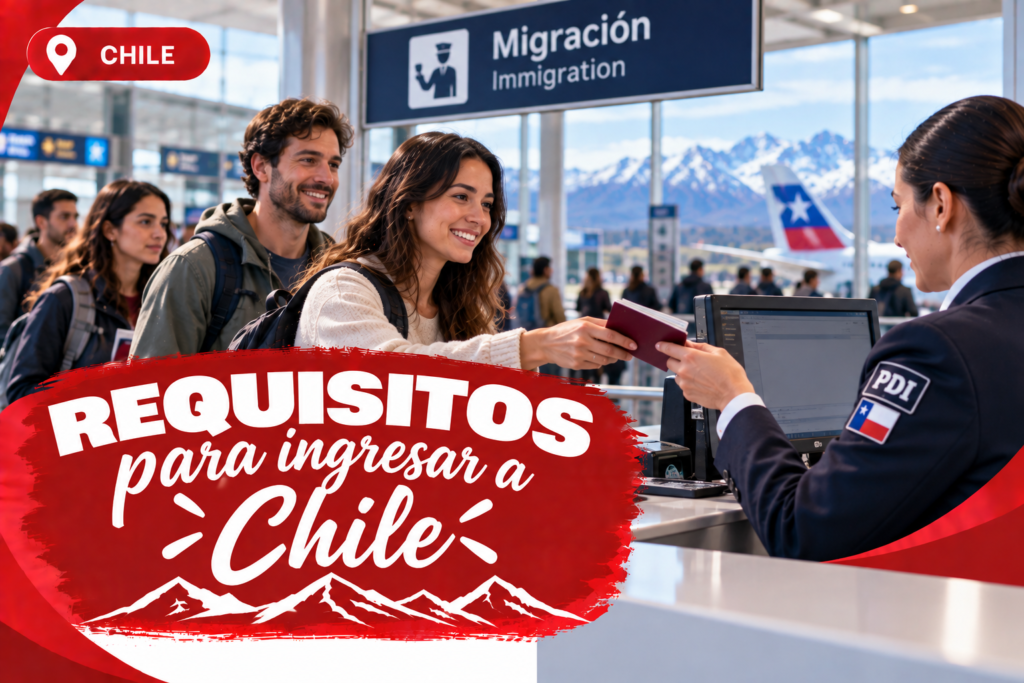 requisitos para chile