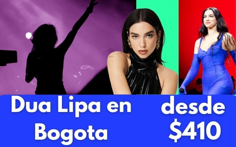 concierto bogota dua lipa