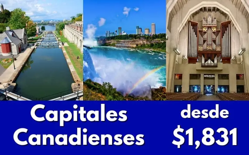 Oratorio de San José montreal canal rideau y cataratas de niagara