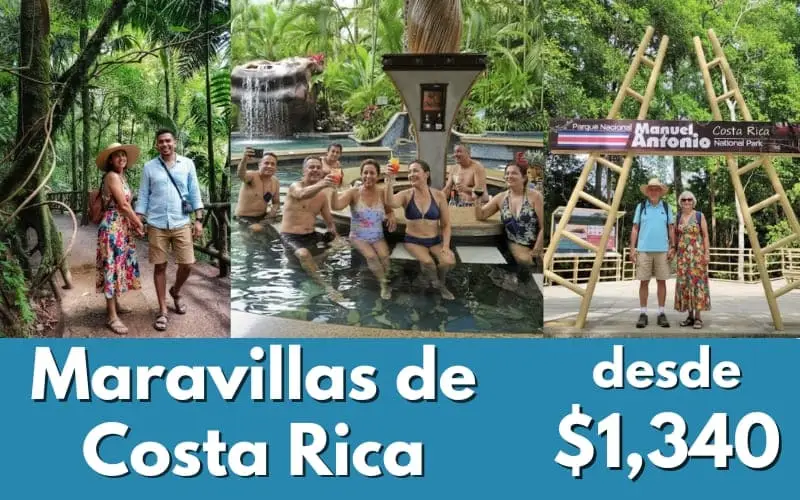aguas termales parque manuel antonio y parque volcan arenal