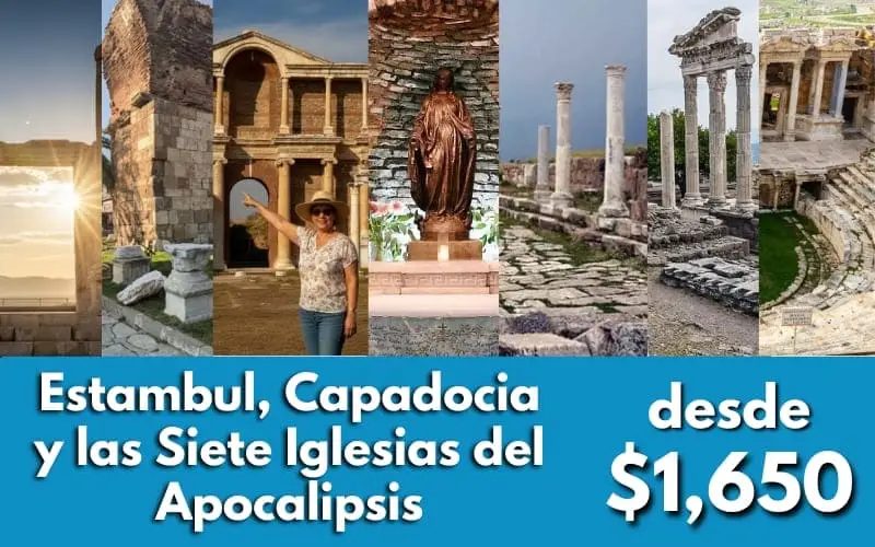 Laodicea, Filadelfia, Sardes, Tiatira, Pérgamo y Hierápolis.