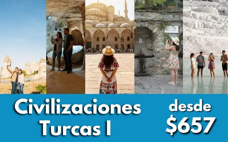 Chimenea de hadas la ciudades subterraneas otomana casa de la virgen maria efeso Pamukkale – El “Castillo de Algodón”