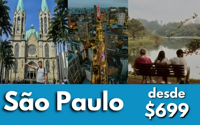 SÃO PAULO 4 DÍAS / 3 NOCHES 3 Catedral de Sé Catedral de Sé Avenida Paulista