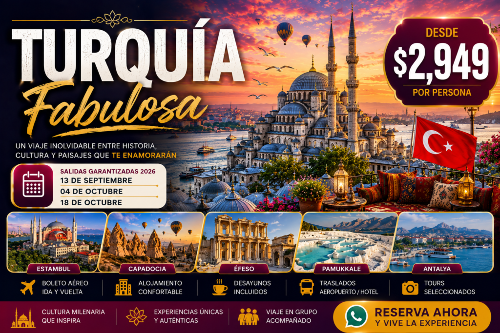 Turquía: historia, cultura y paisajes
