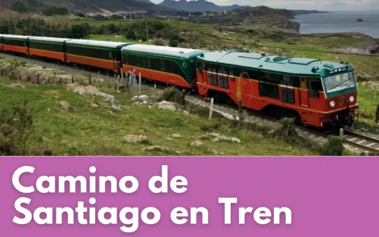 camino de santiago en tren