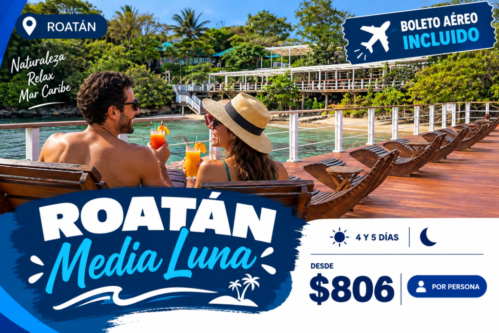roatan hotel media luna