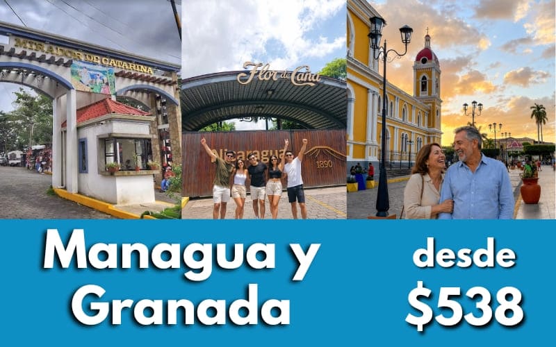MANAGUA Y GRANADA 4 DÍAS / 3 NOCHES 2 Managua y Granada