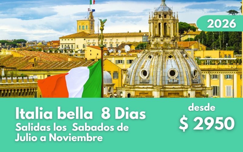 Italia Bella desde El Salvador 8 dias 2 Italia bella desde El Salvador