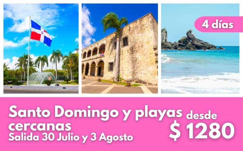 Santo Domingo y playas cercanas
