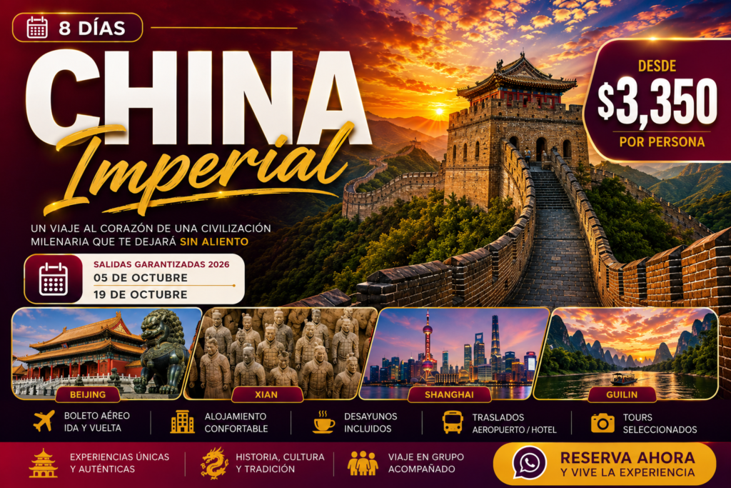 Viaje imperial a China