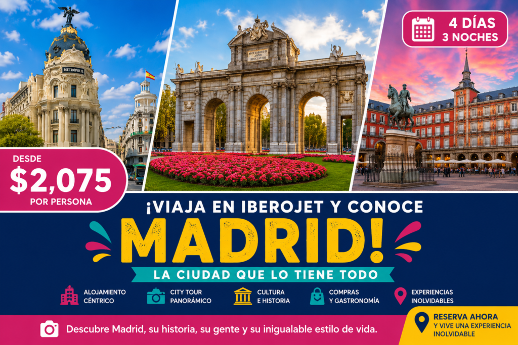 Descubre Madrid en 4 días