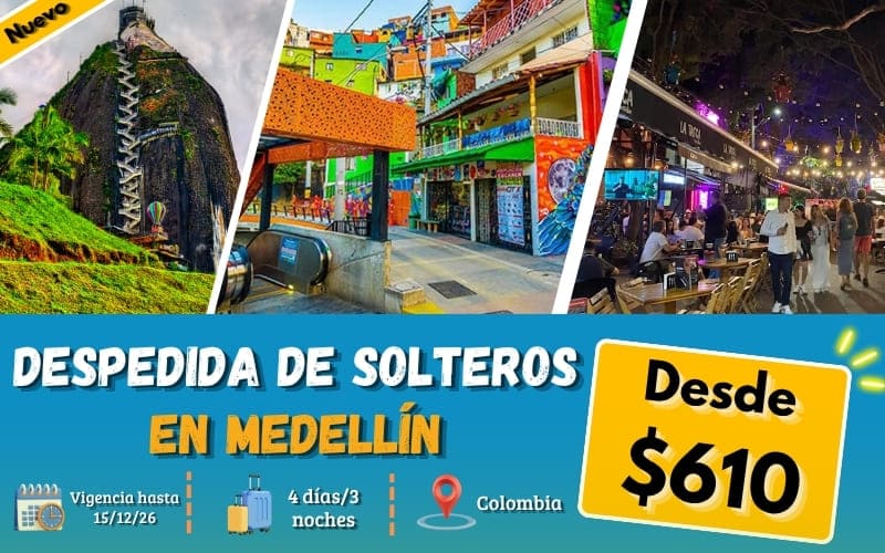 Despedida de solteros en Medellín