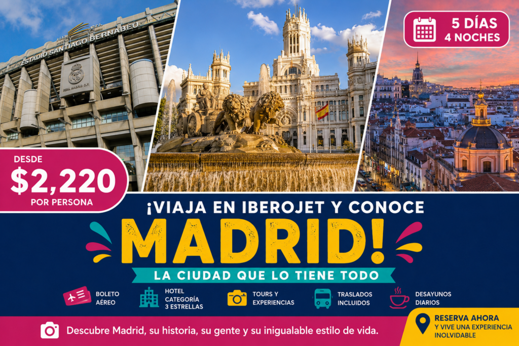 madrid con ibertojet