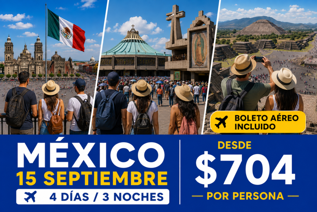 ciudad de mexico basilica de guadalupe piramides de teotihuacan